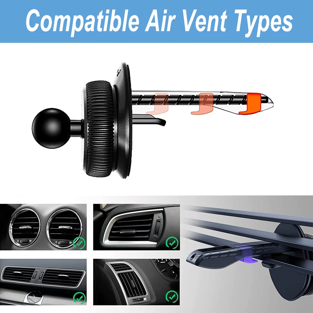 Phone Accessories Hanger - 1PCS Car Phone Holder 17MM Ball