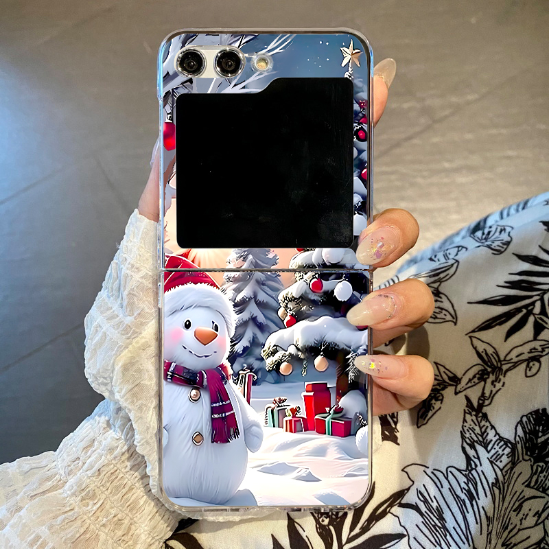 Christmas Snowman Elk Phone Ca - đánh giá và giá Phone Case Clear