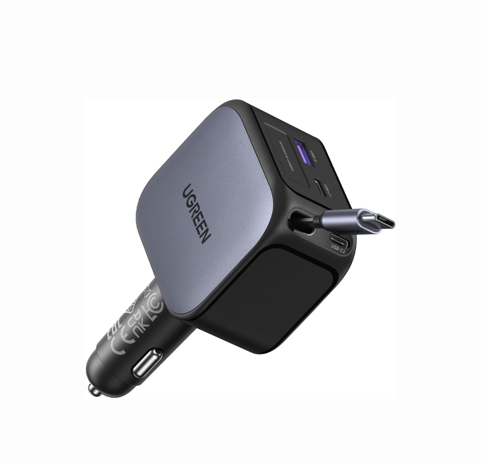 UGREEN 145W 3C1A Retractable C - đánh giá và giá Fast Charging Cable