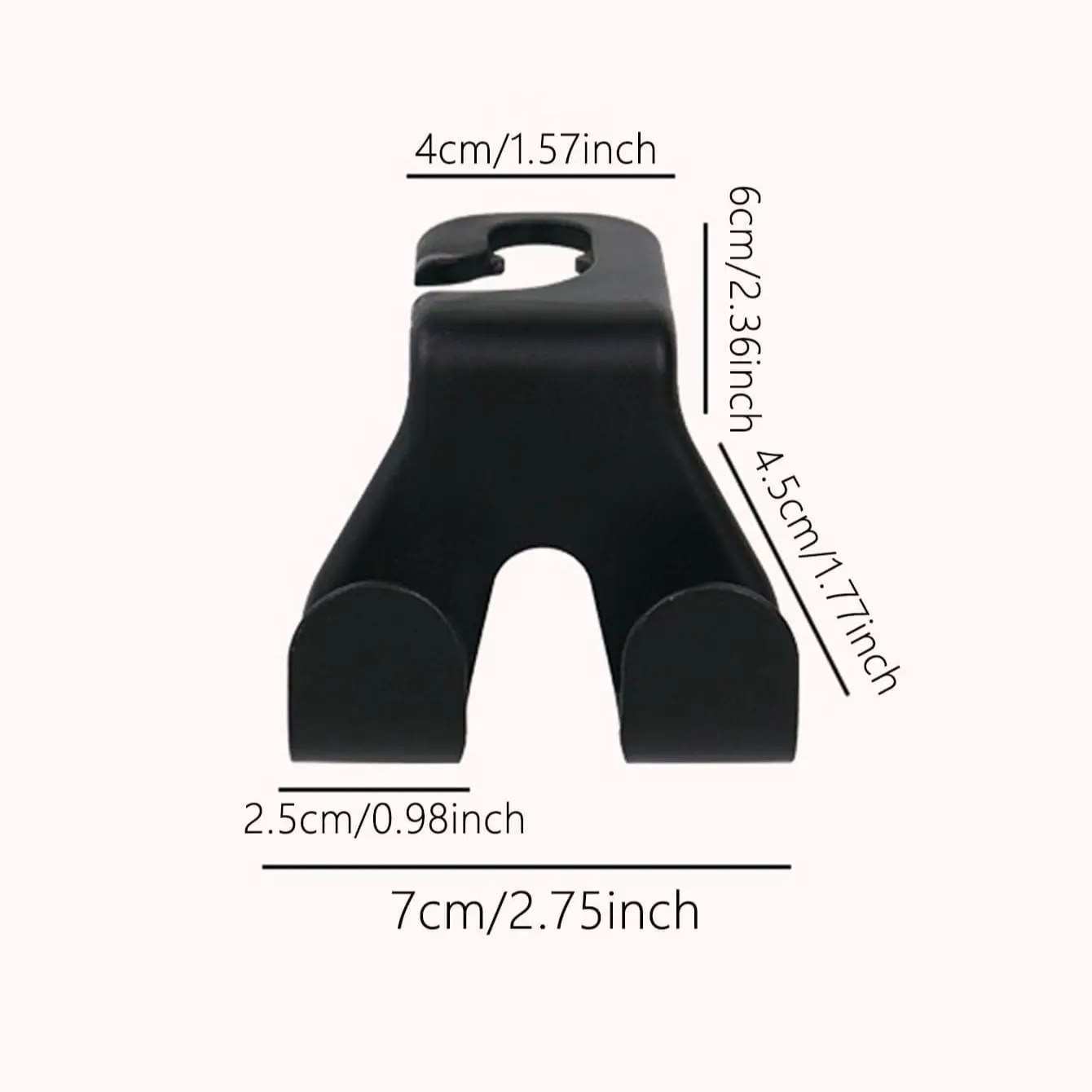 2PCS Car Headrest Hooks, Auto  - đánh giá và giá Phone Accessories Hanger