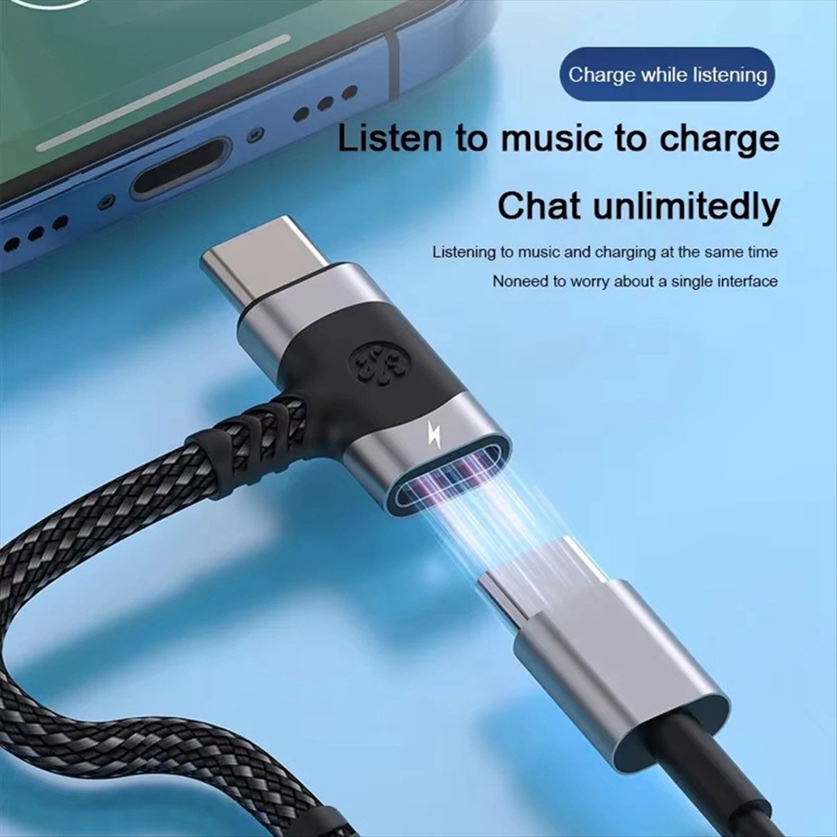 *A14E 2 in 1 USB C to 3.5mm Ja - đánh giá và giá Fast Charging Cable