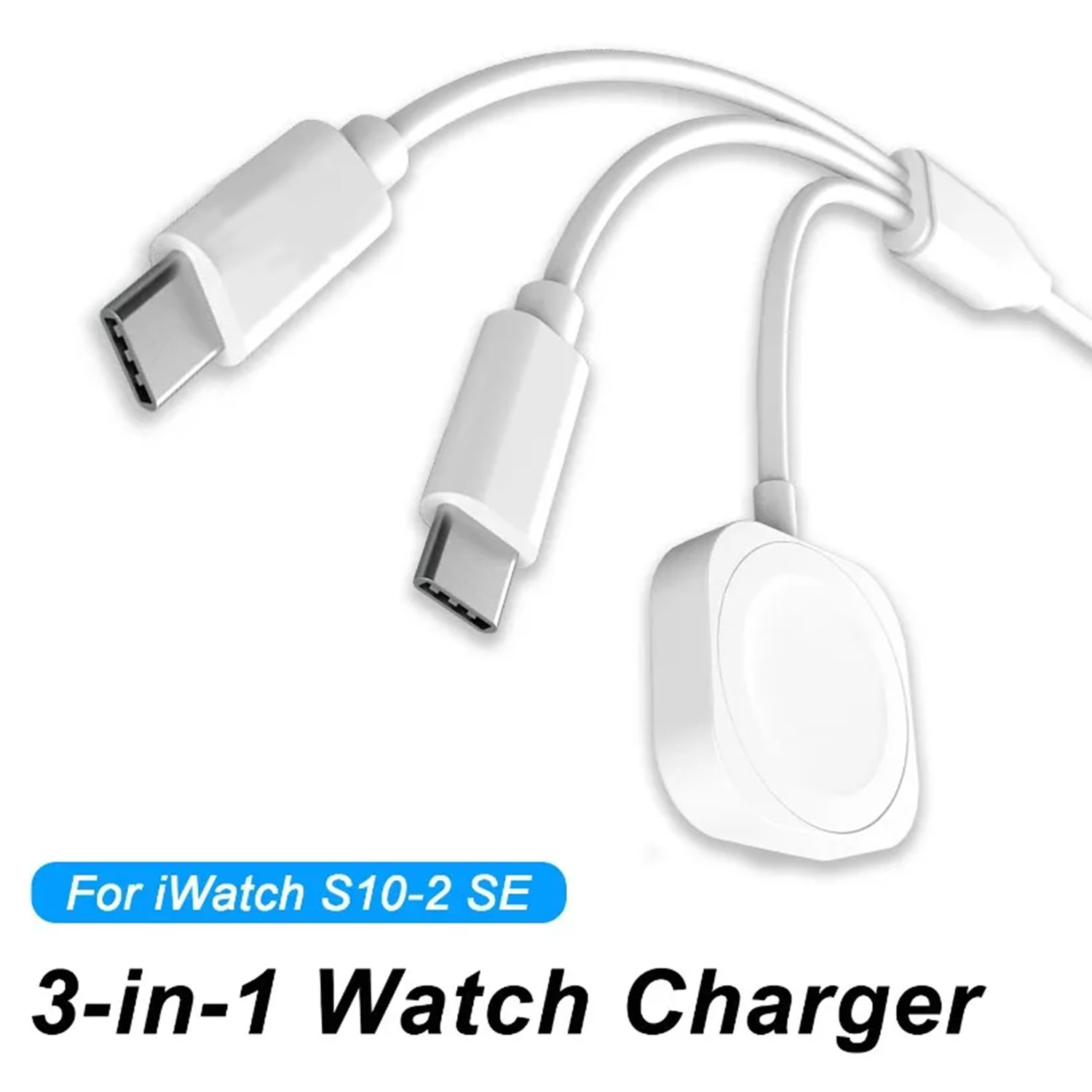 3 in 1  Magnetic Watch Charger - đánh giá và giá Fast Charging Cable