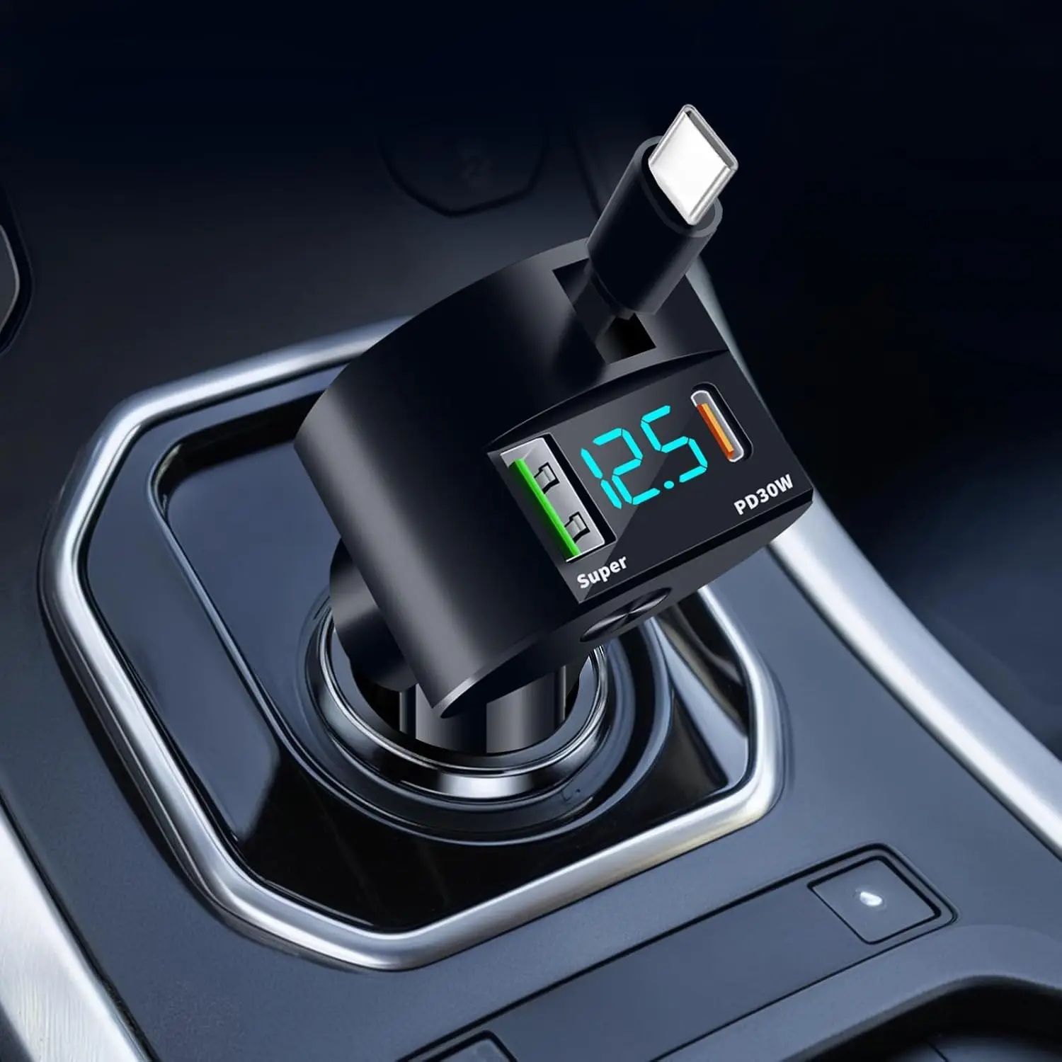Upgraded Retractable Car Charg - đánh giá và giá Fast Charging Cable