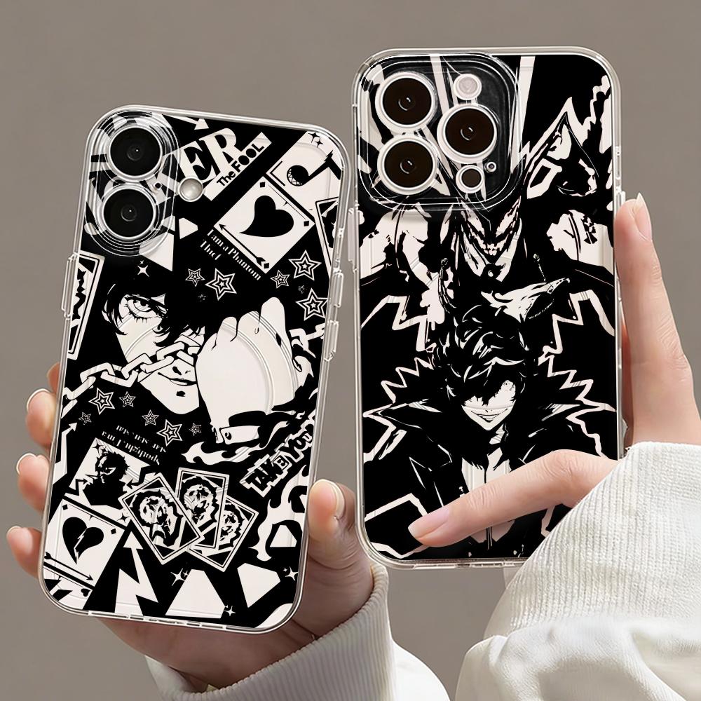 Game P-Persona 5 Phone Case Ma - đánh giá và giá Phone Case Clear