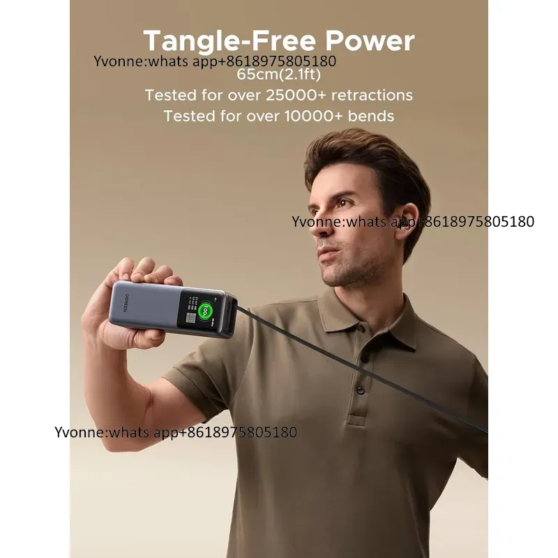 Nexode 20000mAh 165W Power Ban - đánh giá và giá Fast Charging Cable